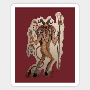 Happy Krampus night! Magnet